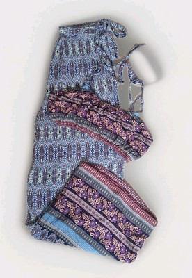 Set aus weiter Hose mit Bustier 