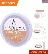 11 Yards of 18-Gauge Shiny Stainless Steel Wire for Crafting Beautiful Jewelry