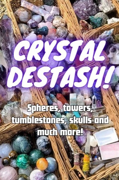 Crystal Destash Live Sale! 💎 6PM! 🔮Collab with Crystal Light Alchemy!