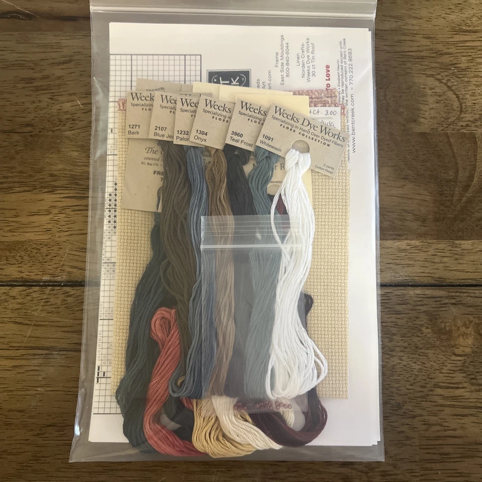 Набор для вышивки крестом новый! Bent Creek - Изображение 2 из 2