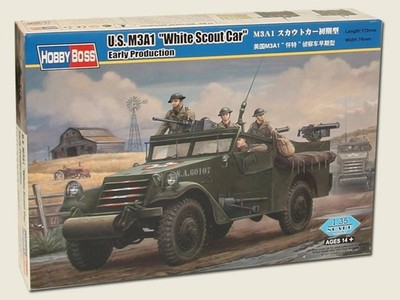 M3A1 Scout Car 'White' Early Version / 1:35 - Hobby Boss - 82451