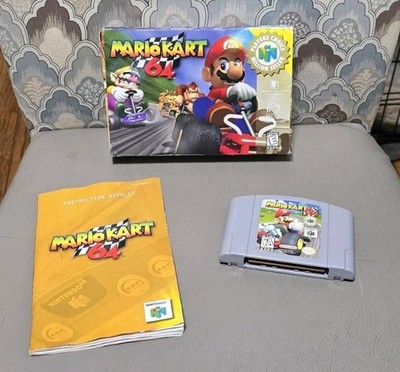 RARE! Mario Kart 64 (Nintendo 64, N64) Complete - CIB 784126913283