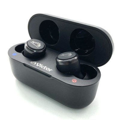 Victor HA-FX100T Wireless Earbuds Bluetooth True Wireless Spiral Dot Japan IP54