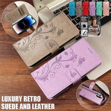 Leather Flip Case Wallet Cover For iPhone Air 17 Pro MAX 16 15 14 13 12 11 8 XR