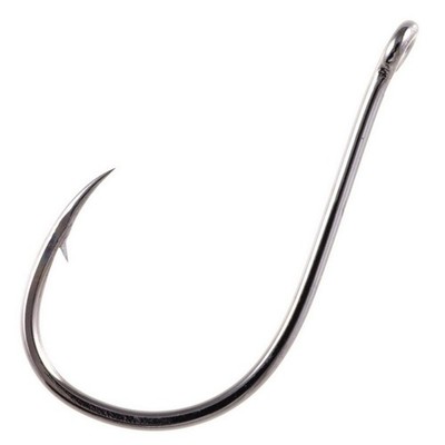 Owner American Mosquito Hook (7-Pack), 1/0, Black Chrome (5177-111)