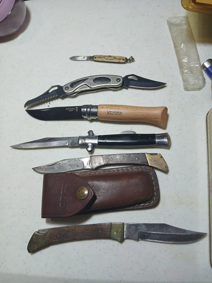 Lot of 6 Used Pocket Knives Various Brands - Image 2 of 4