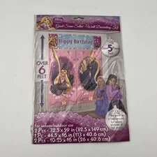 Disney Princess Giant Scene Setter Wall Decorating Kit 6' Photos Ops