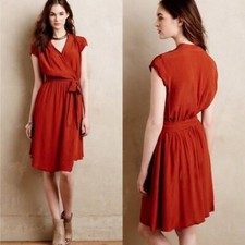 Anthropologie Maeve Noronha Wrap Dress