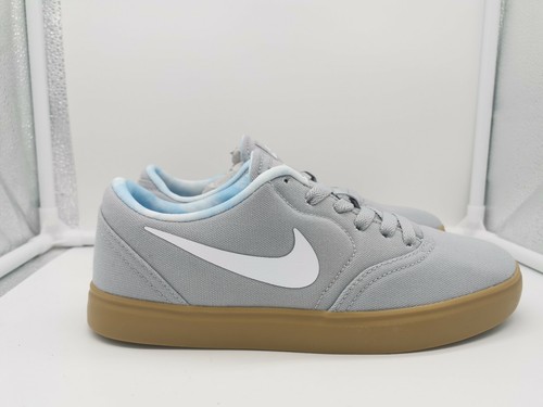 Nike SB Check PRM Premium Print (GS) UK 5 Wolf Grey White BV0819-001 | eBay