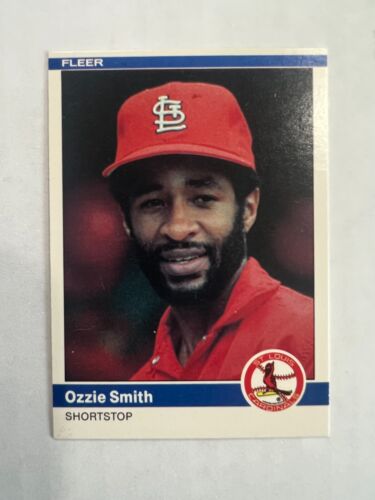 1984 Fleer #336 Ozzie Smith, Cardinals