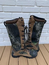 Rocky Men's 16" ProLight Snakeproof Hunting Boot, Sz 7 US, Camo Lace up Boots