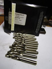 M' Diameter Cobalt Stub Length 135° Point Drill - Made in the USA QTY 12