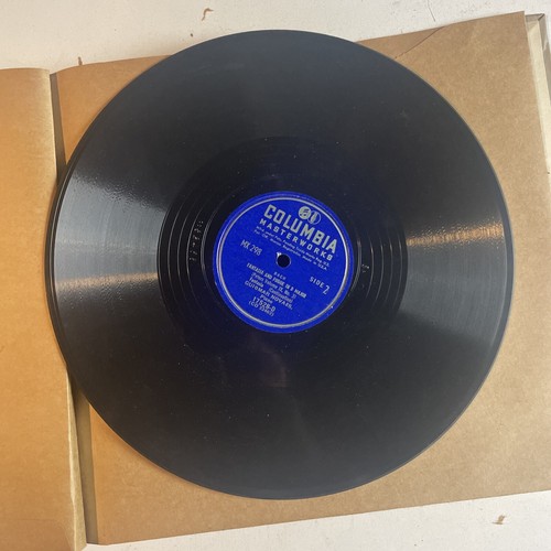 10" 78 RPM Set (2) Guiomar Novaes-Bach Fantasia and Fugue in D Major Set MX-298 - Picture 4 of 8