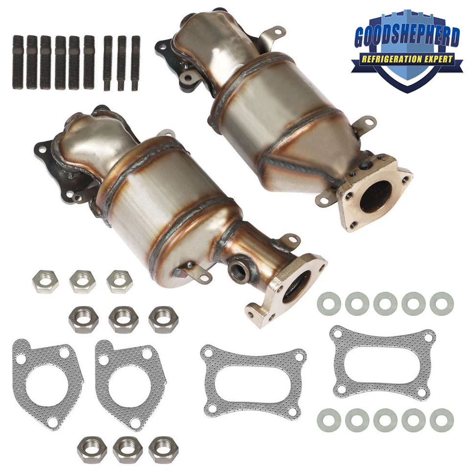 Convertidor catalítico para Acura TL 2009-2014 3,5 L/3,7 L con junta delantera izquierda y derecha Foto 2 de 4