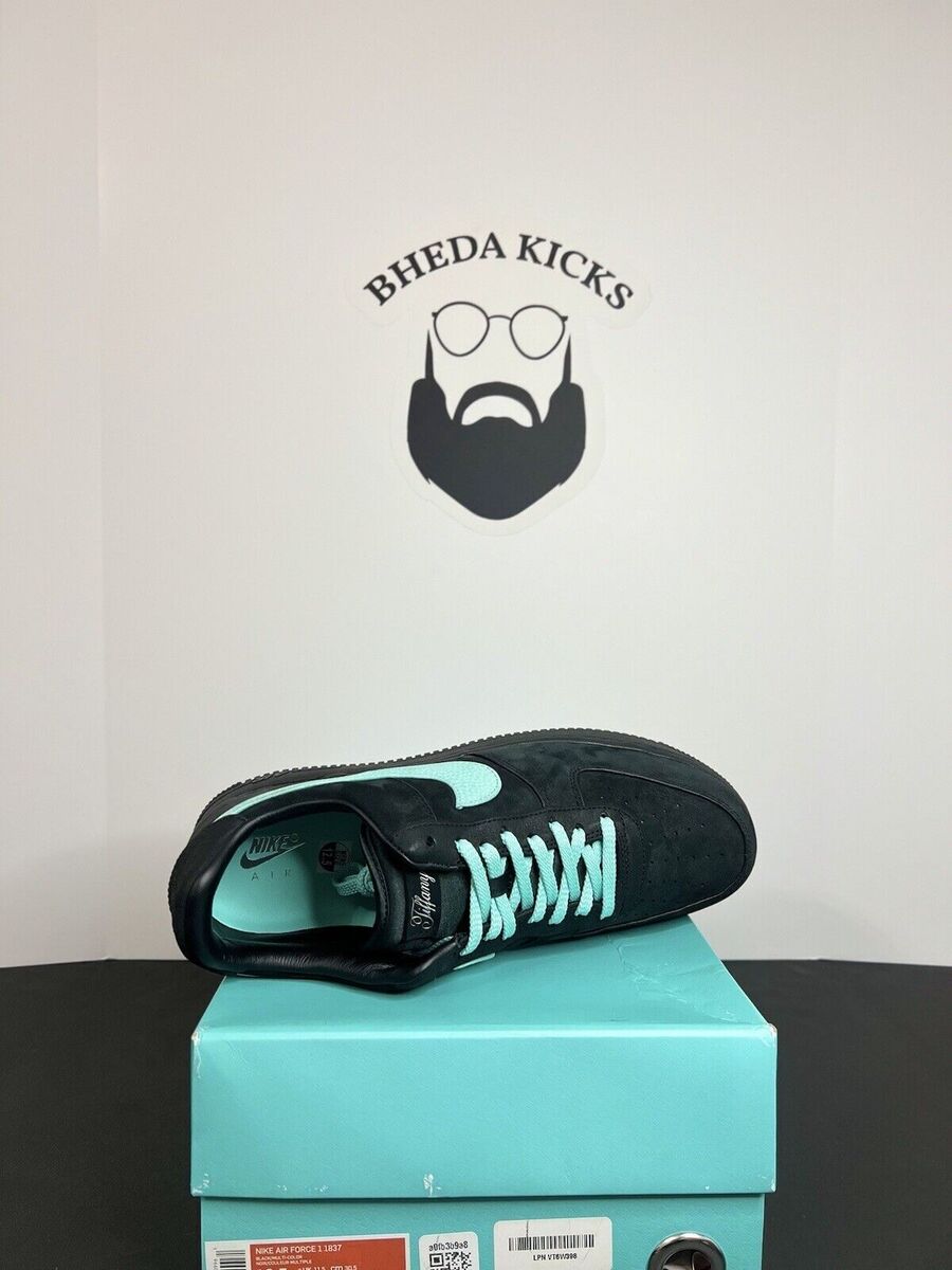Nike Air Force 1 Low x Tiffany & Co. 1837 DZ1382-001 Black Nike Air Force 1 Low x Tiffany & Co. 1837 DZ1382-001 Black