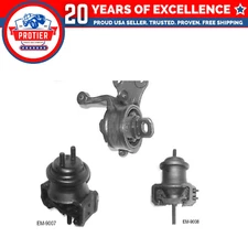 Motor & Trans Mount Set 3PCS Compatible for 2001 - 2002 Mazda Millenia 2.5L