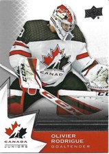 Olivier Rodrigue #29 - 2020 Team Canada Juniors - Base