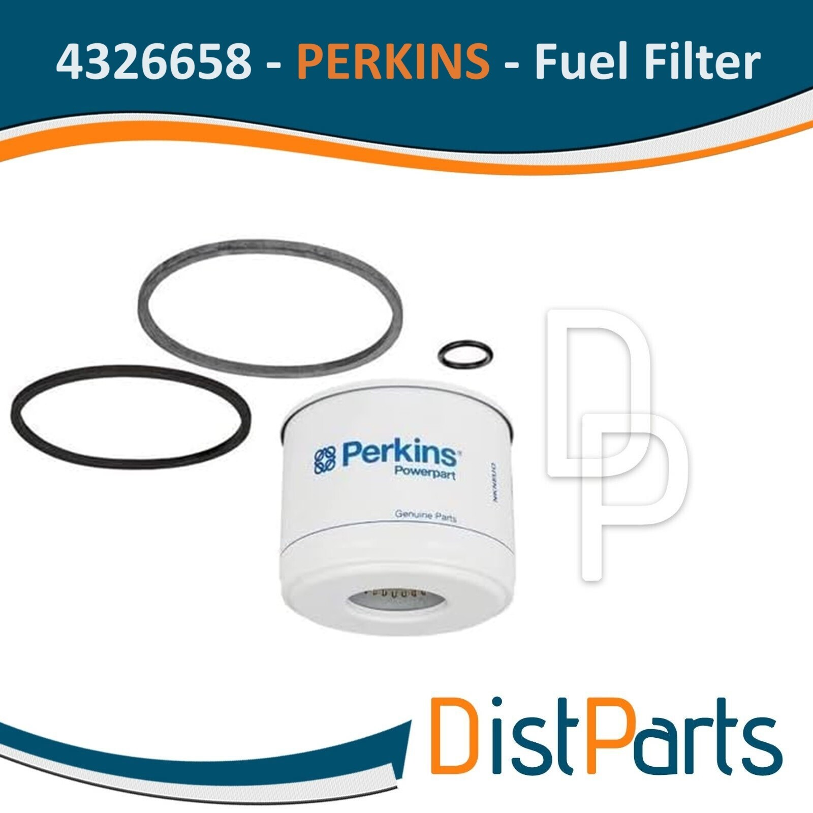 4326658 Perkins Fuel Filter, Replaces 26561117 | eBay