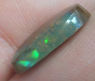 Boulder Opal, Australian, 8ct, Cabochon, Natural Earth Mined, 17x11x4mm,