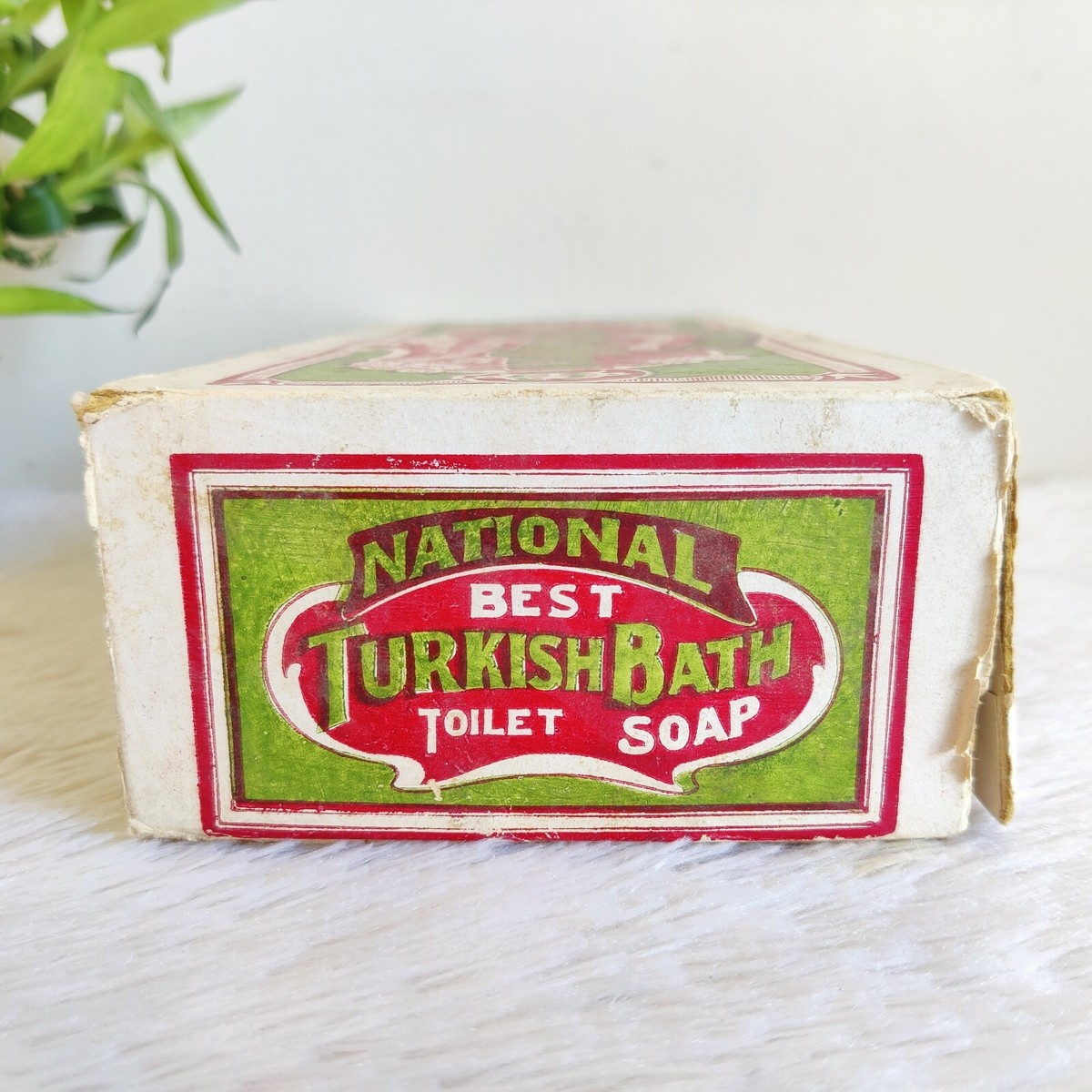 1950s Vintage National Bharat Turkish Bath Soap Advertising