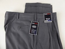 Roundtree Yorke Travel Smart Ultimate Comfort Stretch NWT Pleated Dress Pants