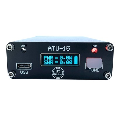 ATU15 Automatischer Antennentuner von N7DDC Mini Metallgehäuse USB Typ C Anschl