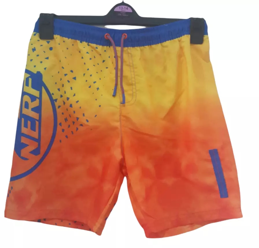 Brand New Nerf Swimming Beach Shorts For Kids Boys