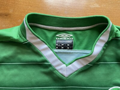 IRELAND 2003 2004 HOME FOOTBALL SHIRT SOCCER JERSEY UMBRO sz L | eBay