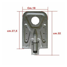 BRUCIATORE RICAMBIO FORNO A GAS - BARBECUE A GAS 19 X 32 CM