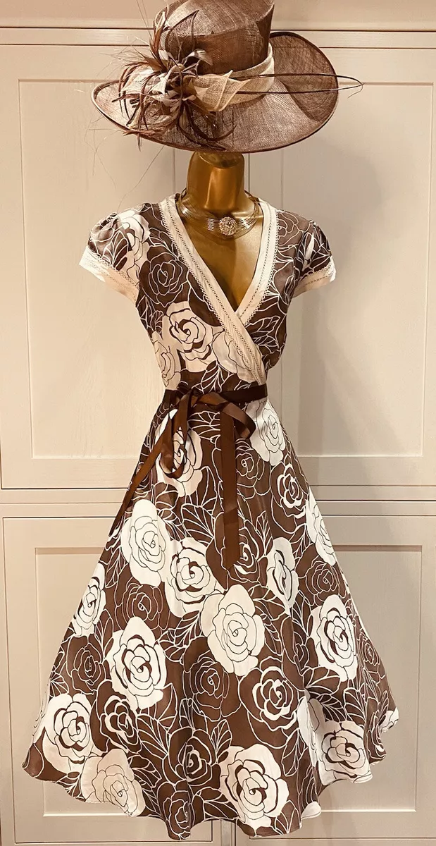 Fit and flare graduation dress top