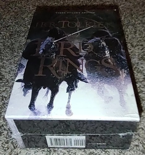 JRR Tolkien The Lord of the Rings Three Volume Edition Box Set Brand New Sealed - Foto 6 di 19
