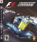 Formula 1 Championship Edition PlayStation 3 PS3