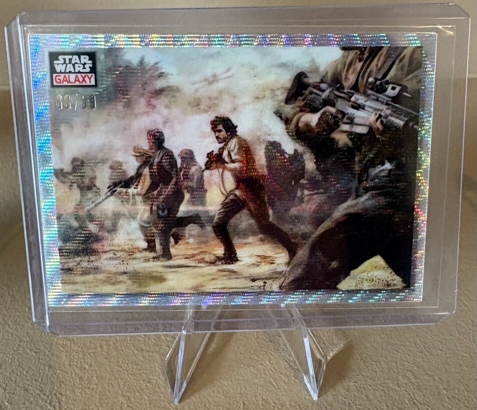 2023 Topps Star Wars Chrome Galaxy Wave 68/99- #95 Storming Rebels