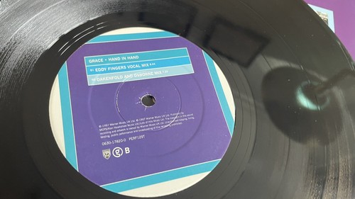 GRACE - HAND IN HAND EX+/EX+ 12" VINYL / HOUSE - Picture 7 of 7