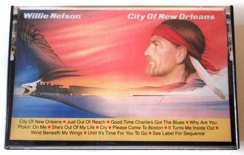 Willie Nelson City of New Orleans New Cassette Come to Boston Good Time Charlie - Picture 2 of 2