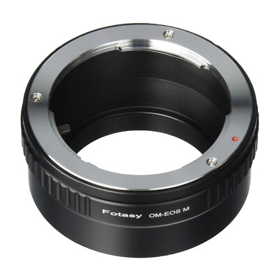 Olympus OM Lens to CANON EOS-M Mirrorless Camera M5 M6 M10 M50II M100 Adapter 