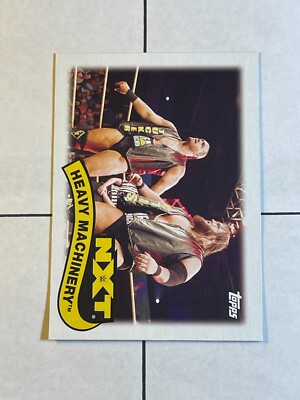 Heavy Machinery 2018 Topps Heritage WWE NXT Tag Teams & Stables #TT-16