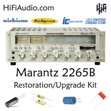 Marantz 2265B rebuild restoration recap service kit fix repair filter capacitor