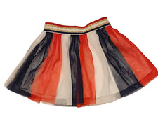 Toddler Girls Patriotic 4th of July Red, White, and Blue Tutu skirt 2T EUC