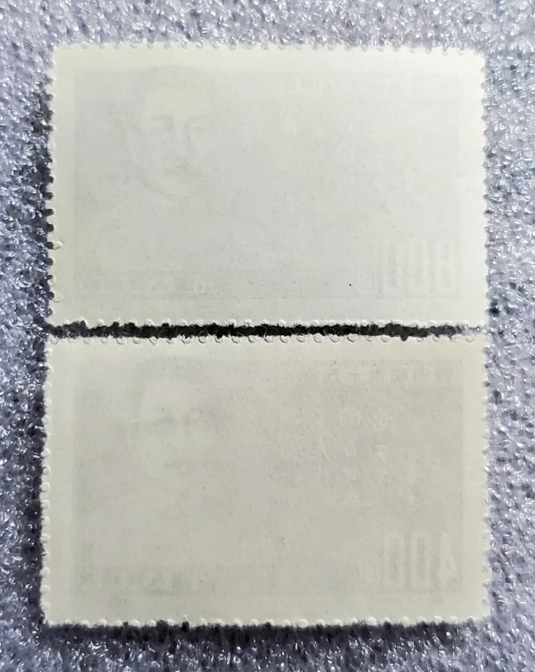 CHINA 1951 EXQUISITE STAMP SET SCOTT #122-3 YUAN $400-800 MNH VF - Image 2 of 2