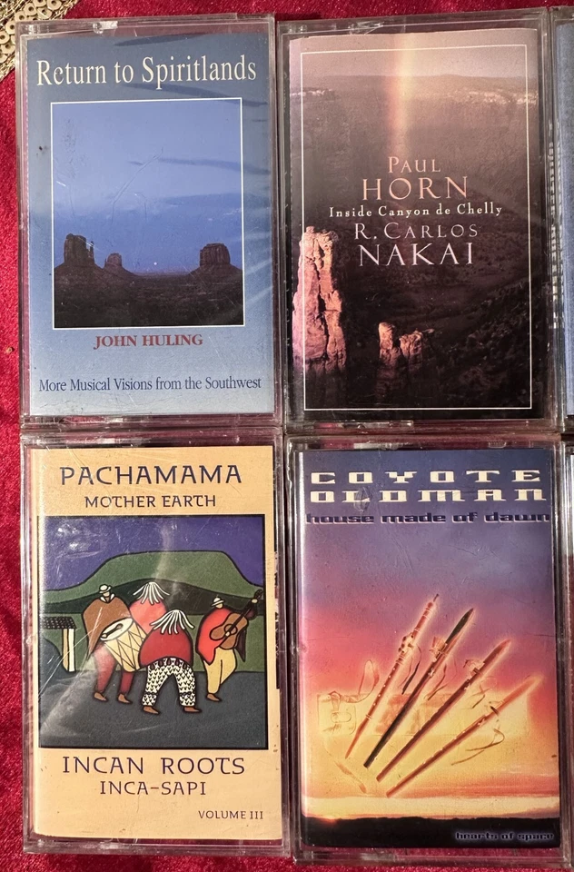 Set of 10 Brand New Native American Indian Cassette Music LOT F - Image 3 of 4