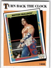 2016 Topps WWE Heritage #15 The British Bulldog Turn Back the Clock