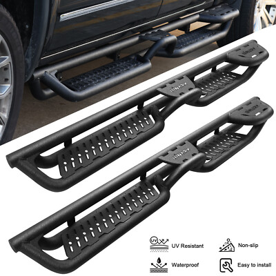 Running Board For 15-25 Chevy Colorado /GMC Canyon Crew Cab Drop Bar Step BXKQ