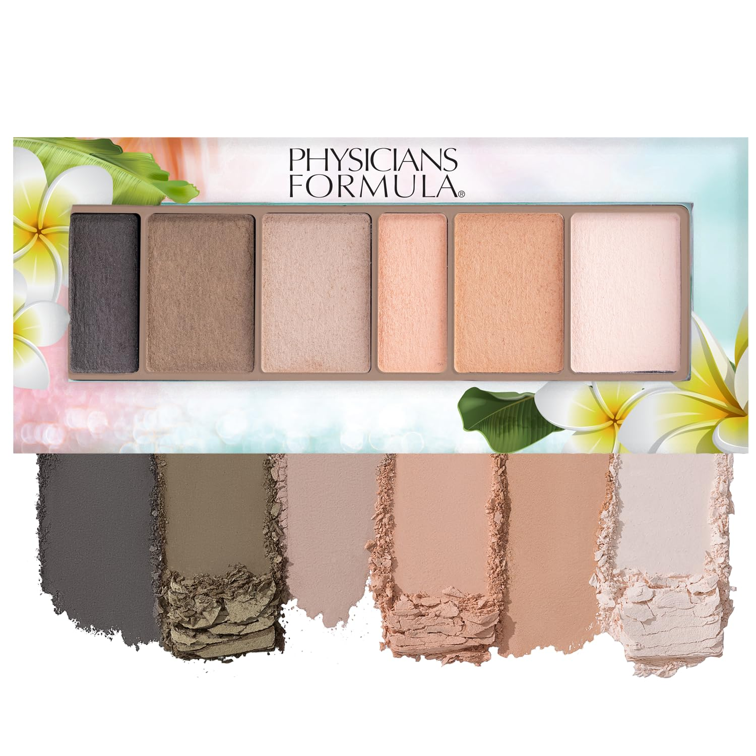 Eyeshadow Palette by  Matte Monoi Butter Eyeshadow Natural Matte Blushed Nudes,