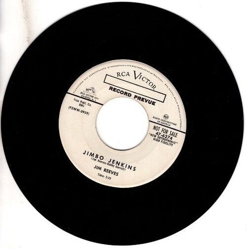 Jim Reeves – Jimbo Jenkins / I've Lived A Lot In My Time 7" 45 - Imagen 2 de 24