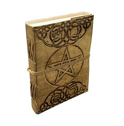 Leather Journal for Men and Women with Vintage Design - Writing Notebook & Sketchbook  