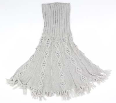 Matalan Damen Mantel Poncho grau Größe L