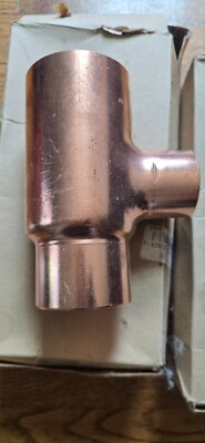 NIBCO Copper Reducing ON RUN TEE 2-1/2x2x1/2