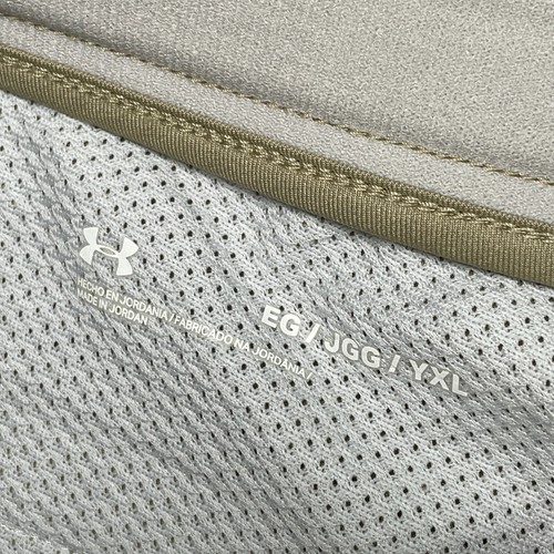 Under Armour Shorts Youth Extra Large Green Khaki Chino Flat Front Outdoor - Picture 8 of 12