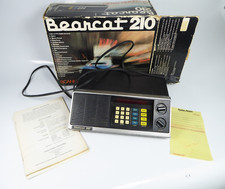 UNIDEN BEARCAT 210 40 Channel Scanner Radio WORKS No Antenna Orig Box  Receipt
